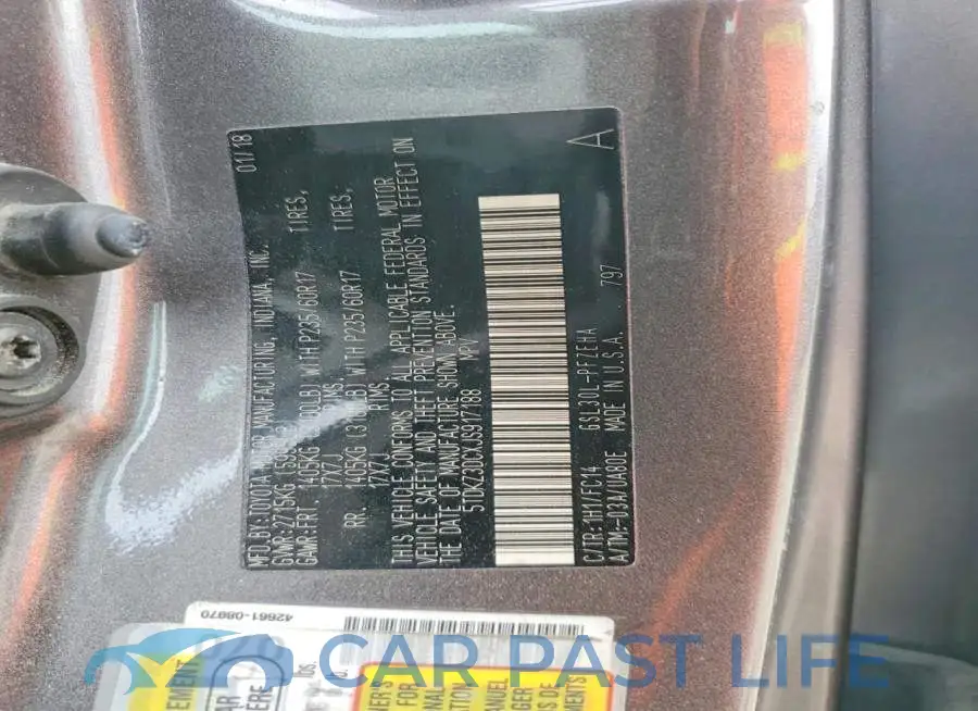 5TDKZ3DCXJS917188# 13