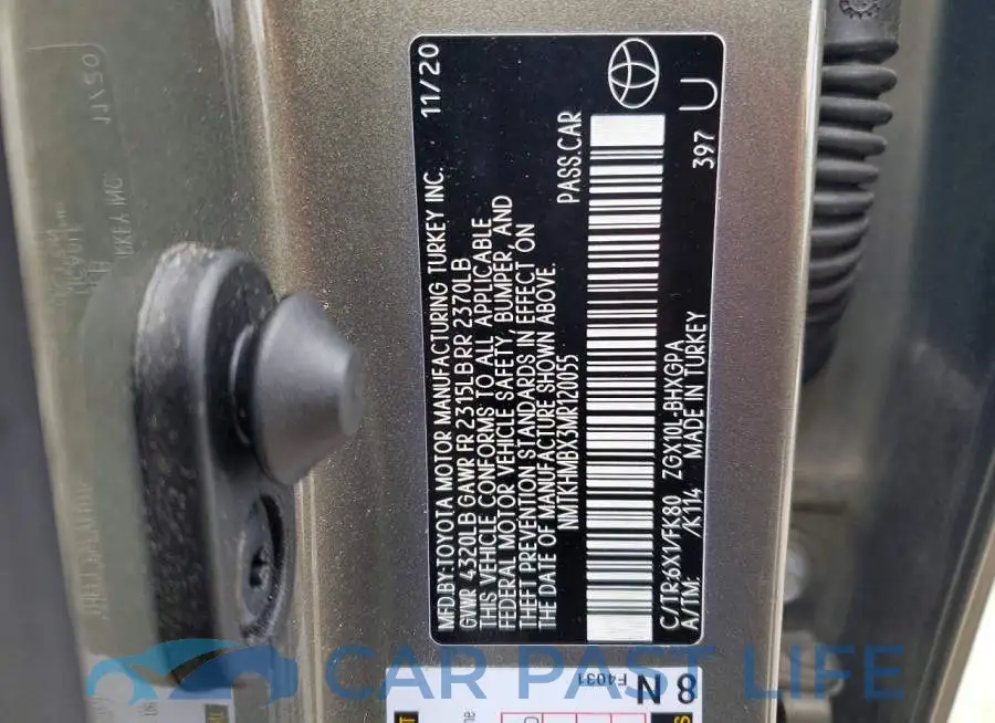 NMTKHMBX3MR120055# 13