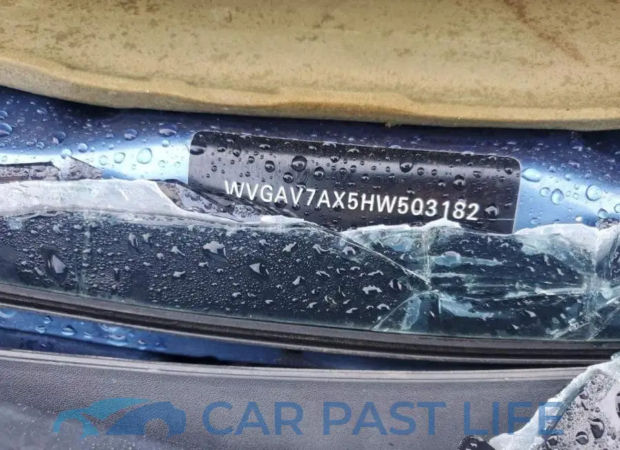 WVGAV7AX5HW503182# 14
