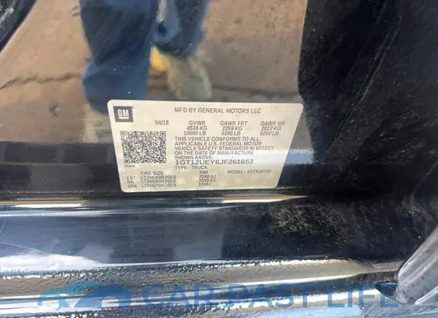 1GT12UEY6JF261653# 10
