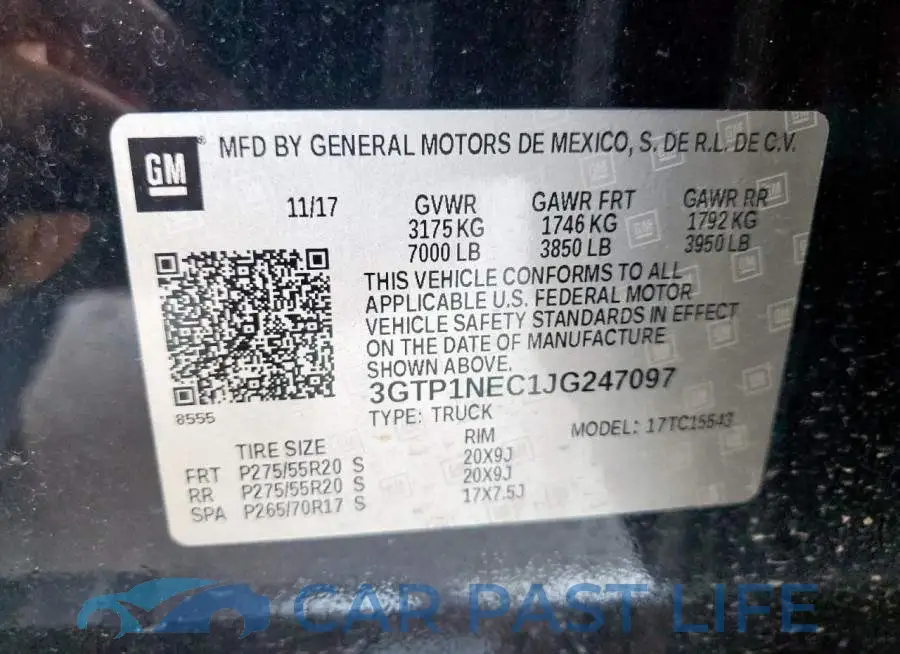3GTP1NEC1JG247097# 12