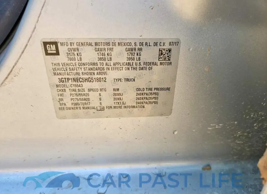 3GTP1NEC5HG518012# 12
