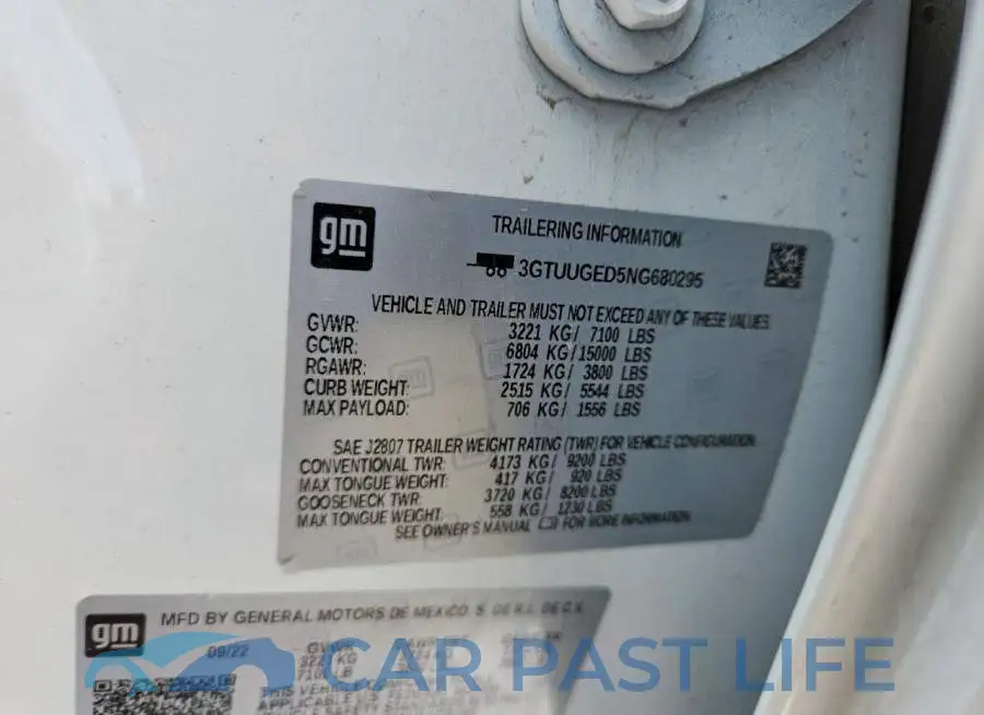 3GTUUGED5NG680295# 12