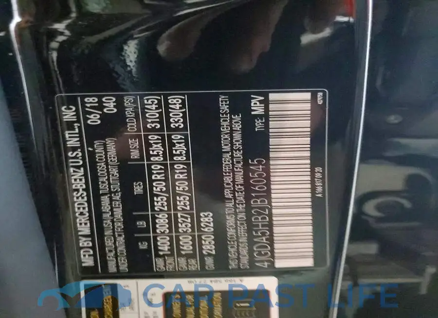 4JGDA5HB2JB160545# 13
