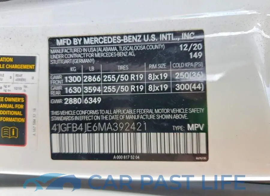 4JGFB4JE6MA392421# 13