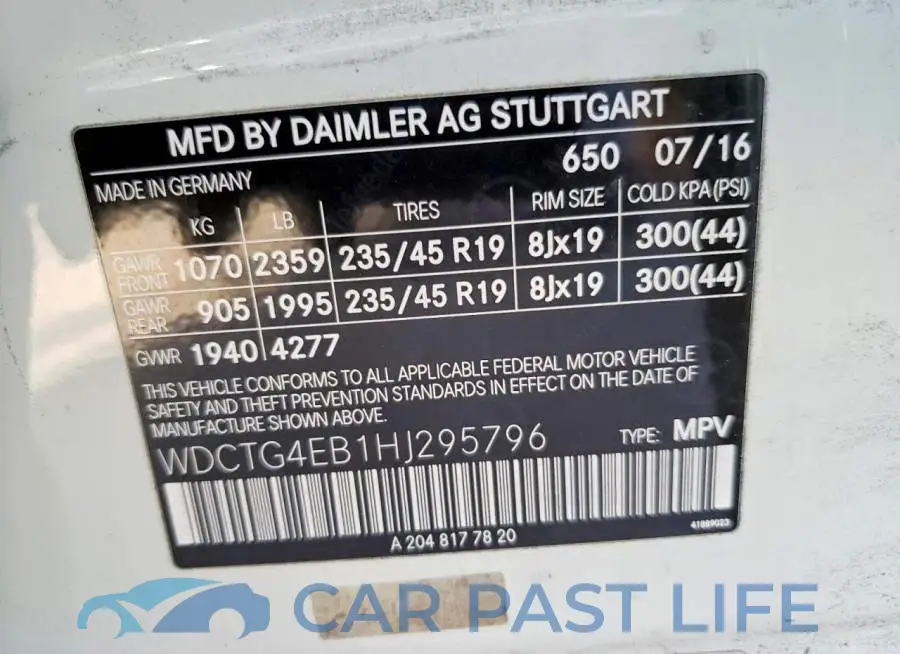 WDCTG4EB1HJ295796# 14