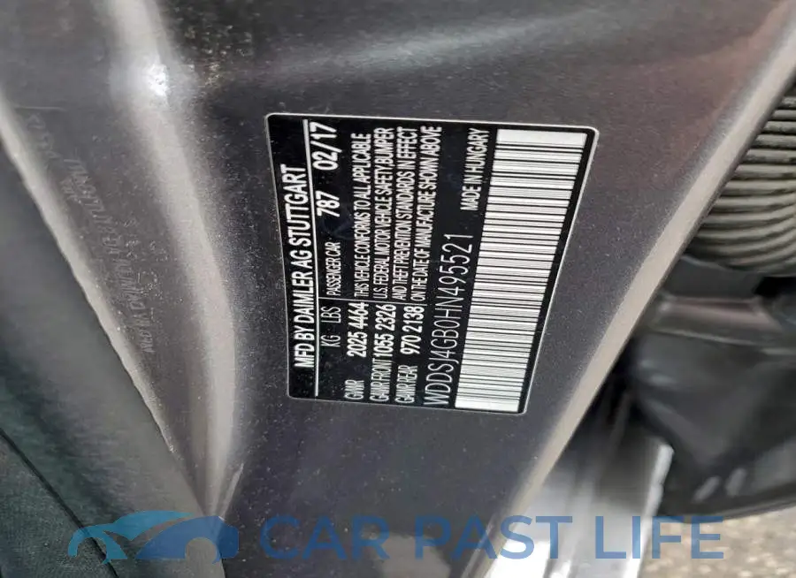 WDDSJ4GB0HN495521# 12