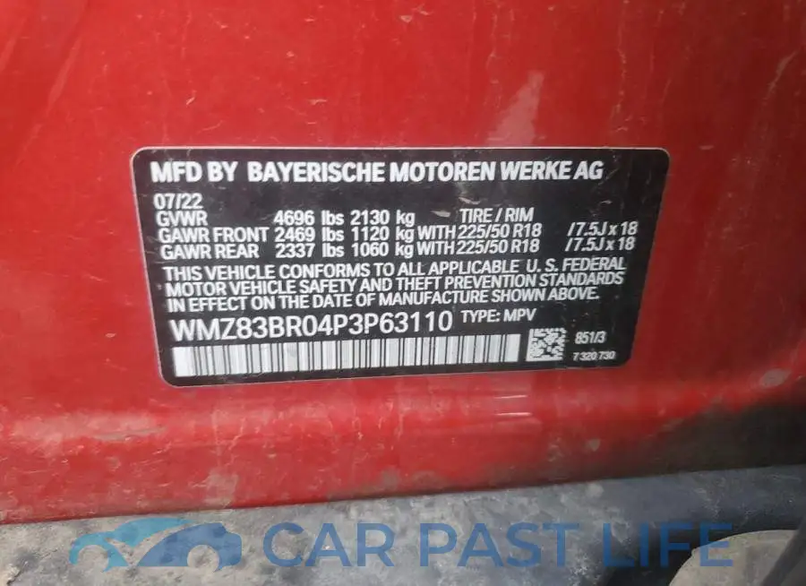 WMZ83BR04P3P63110# 12