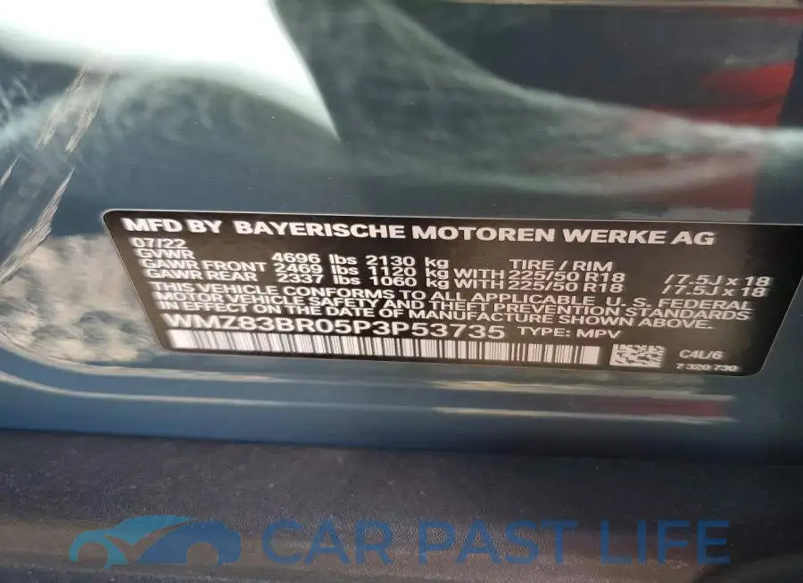 WMZ83BR05P3P53735# 12
