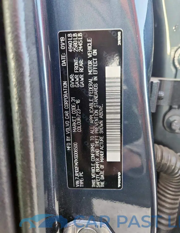7JR102FM7KG006500# 12