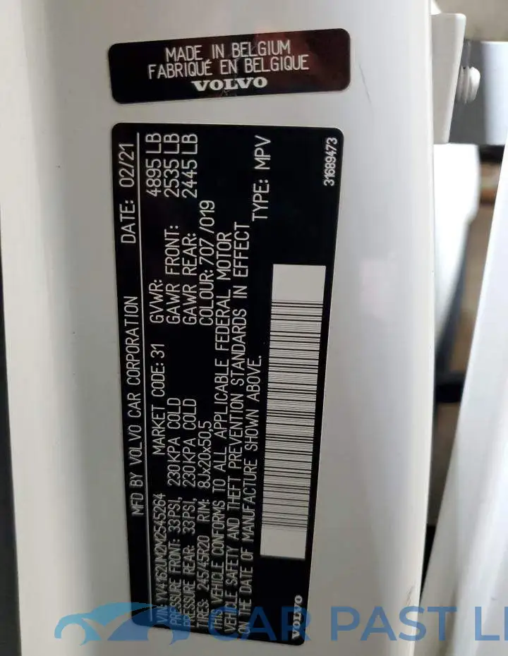YV4162UM2M2545264# 13