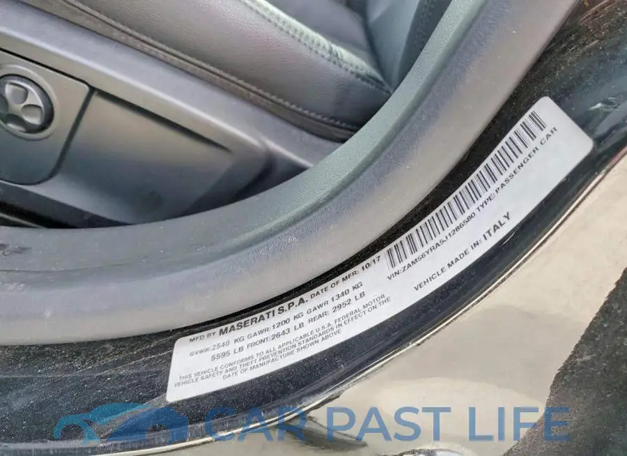 ZAM56YRA5J1286580# 12