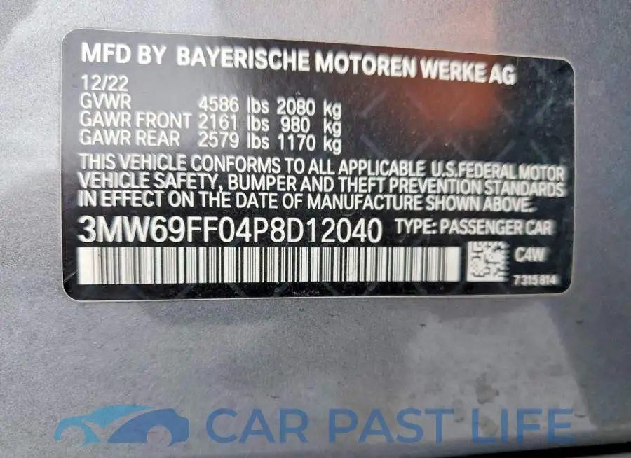 3MW69FF04P8D12040# 12