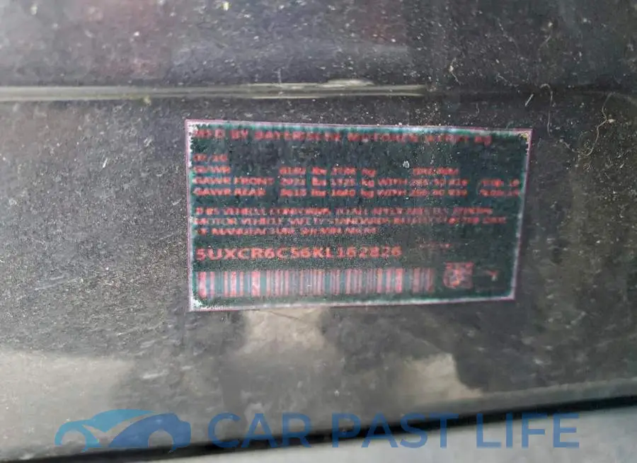5UXCR6C56KLL65053# 12