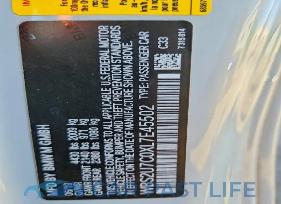 WBS2U7C0XL7E45502# 12
