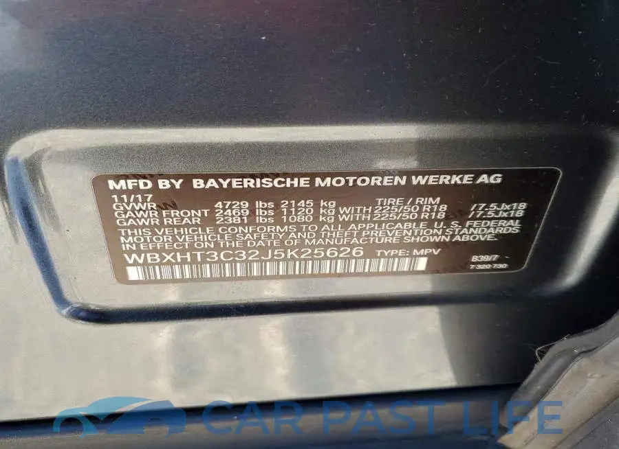WBXHT3C32J5K25626# 14