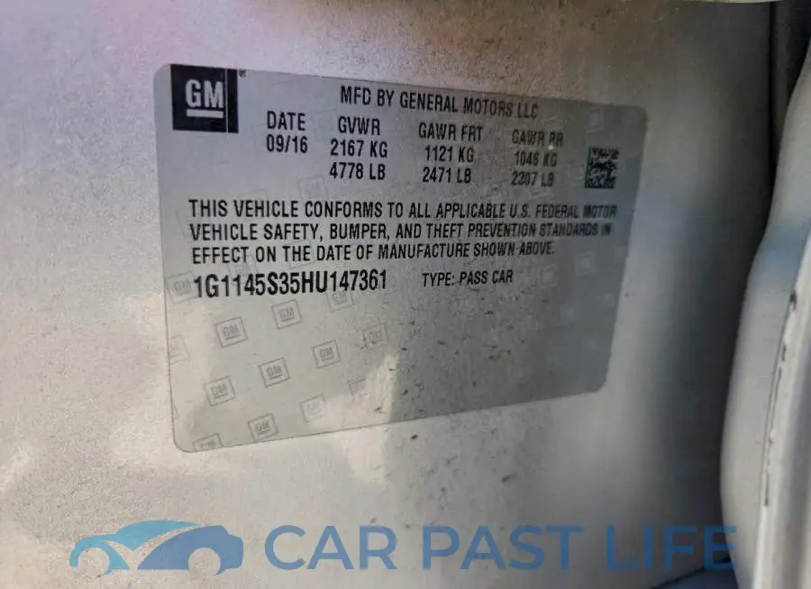 1G1145S35HU147361# 12