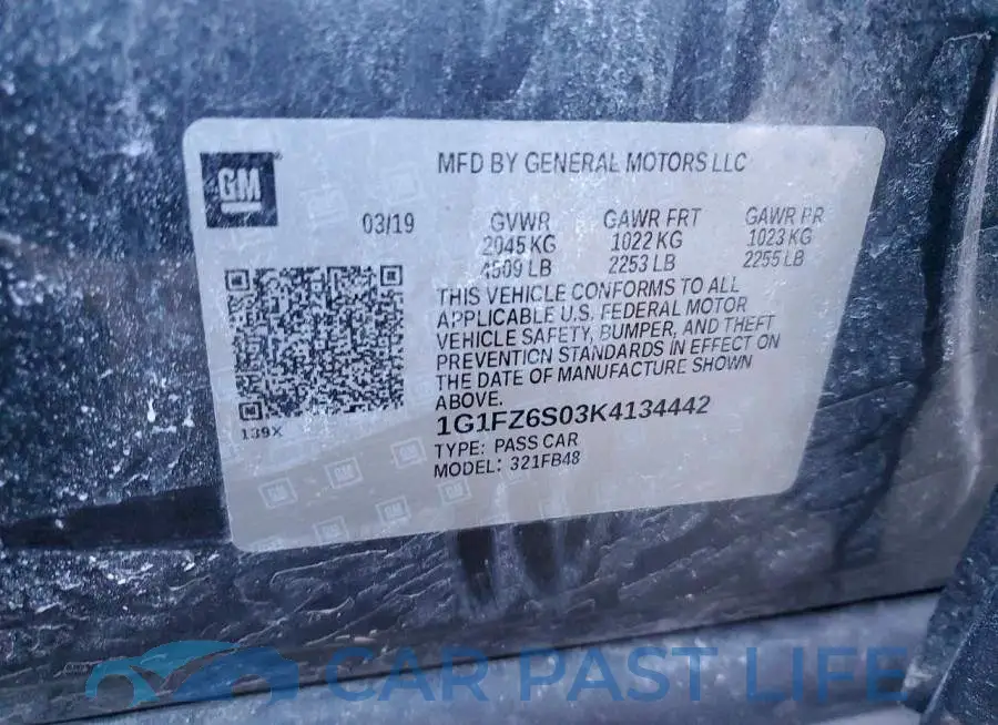 1G1FZ6S03K4134442# 13