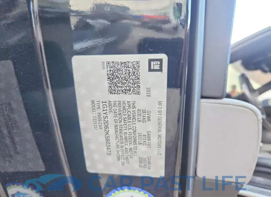1G1YS2D62K5603473# 12