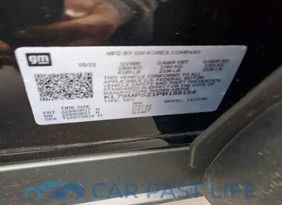KL79MPS21PB188154# 11