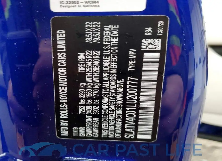 SLATV4C01LU200777# 14