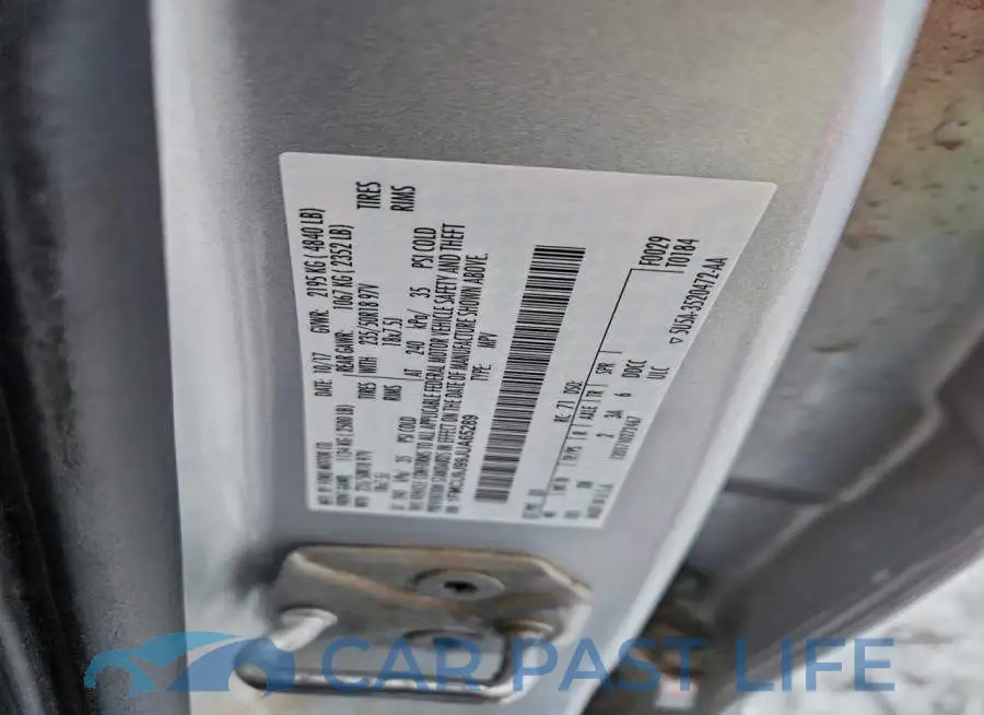 1FMCU9J99JUA65289# 12