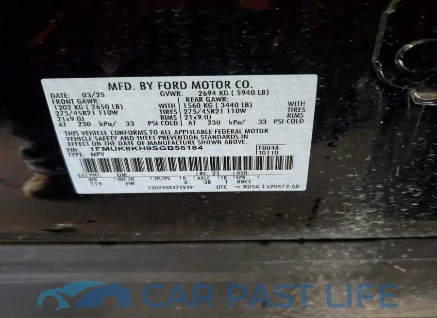 1FMUK8KH9SGB56184# 14