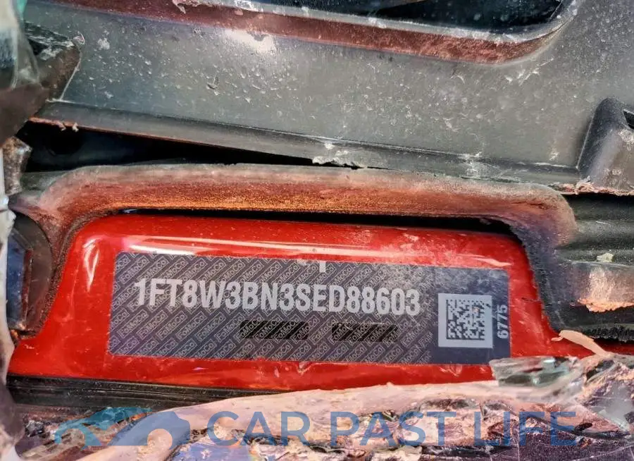 1FT8W3BN3SED88603# 12