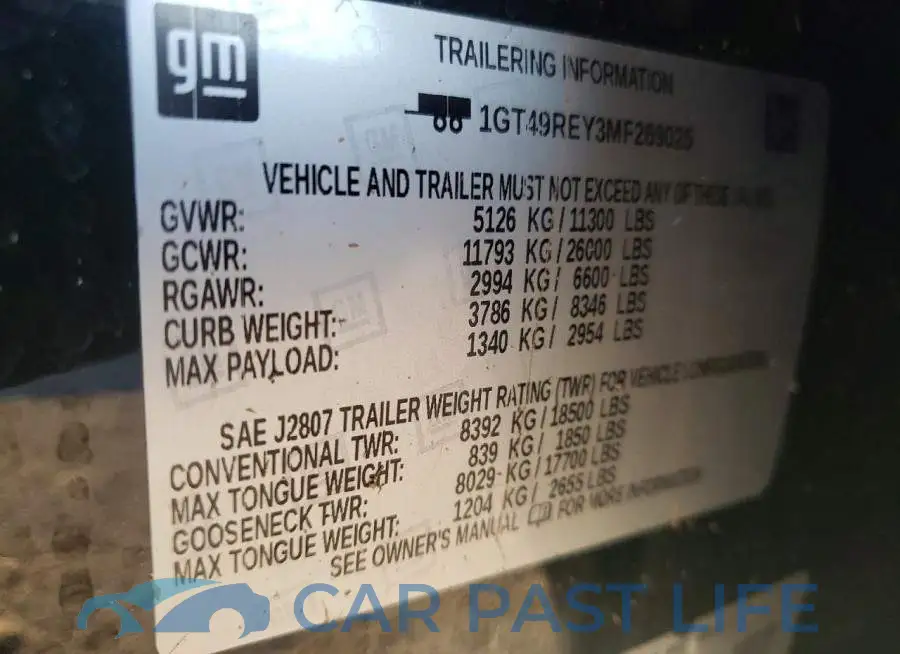 1GT49REY3MF269025# 11