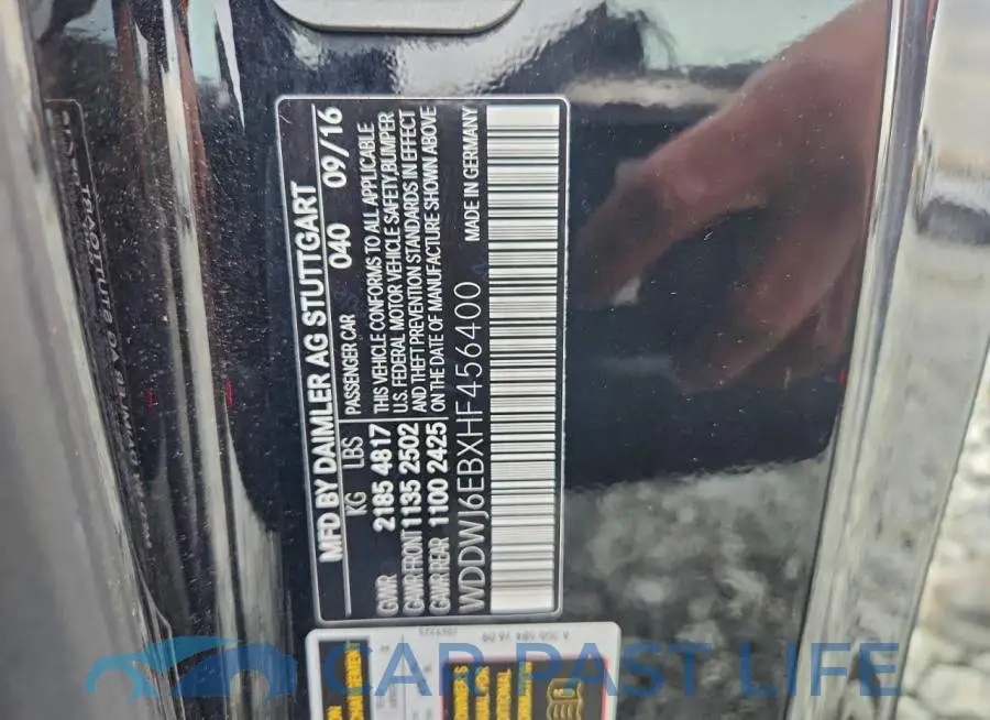 WDDWJ6EBXHF456400# 12