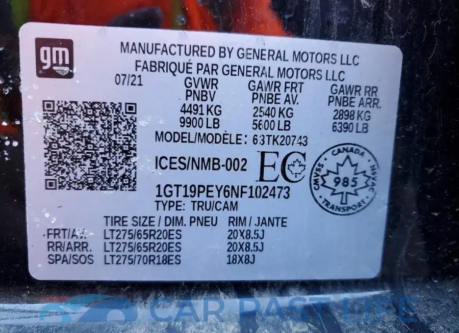 1GT19PEY6NF102473# 13
