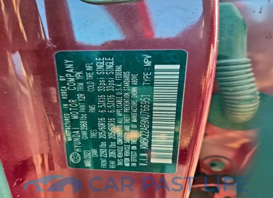 KM8K22AB9NU766951# 14