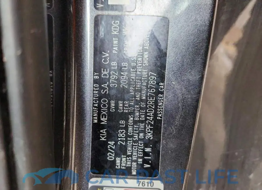 3KPF24AD2RE767897# 12