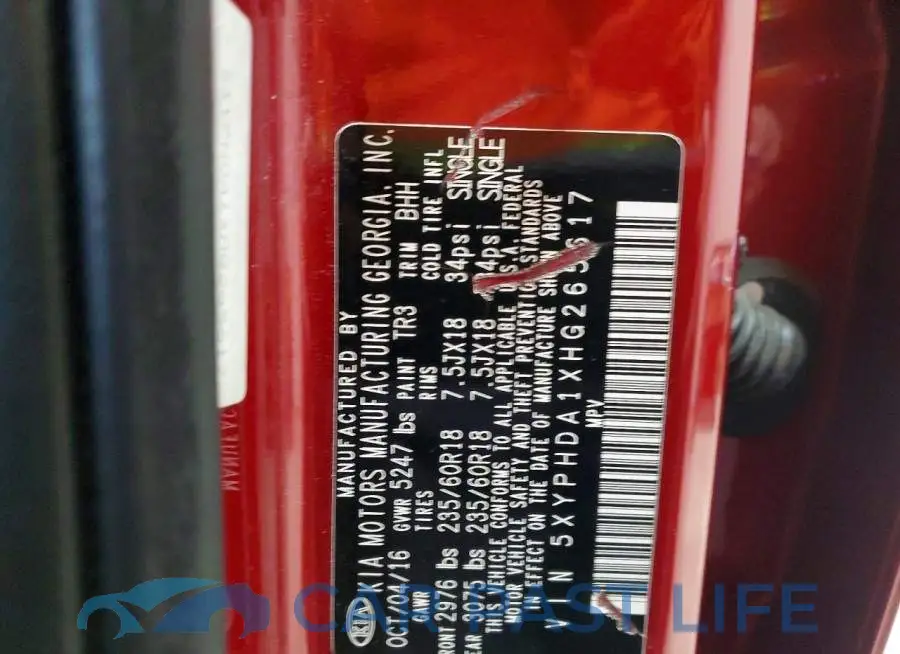 5XYPHDA1XHG265617# 13