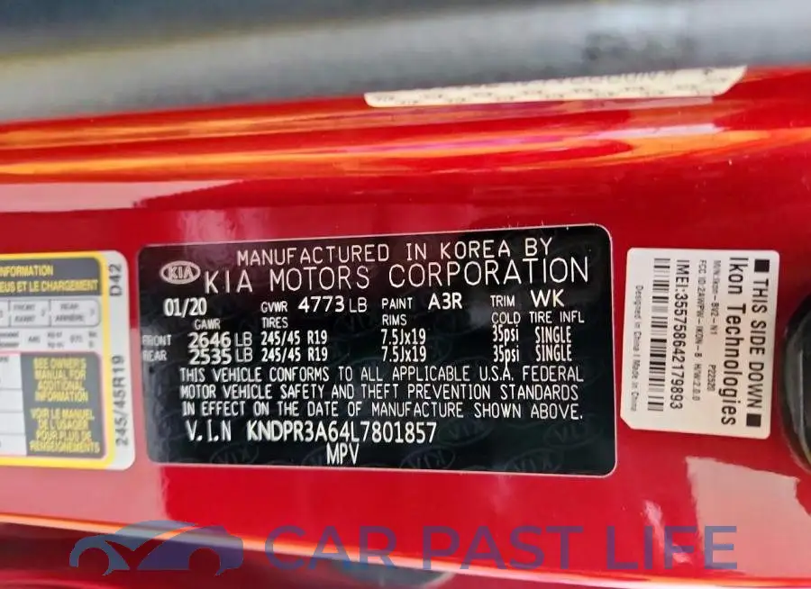 KNDPR3A64L7801857# 13