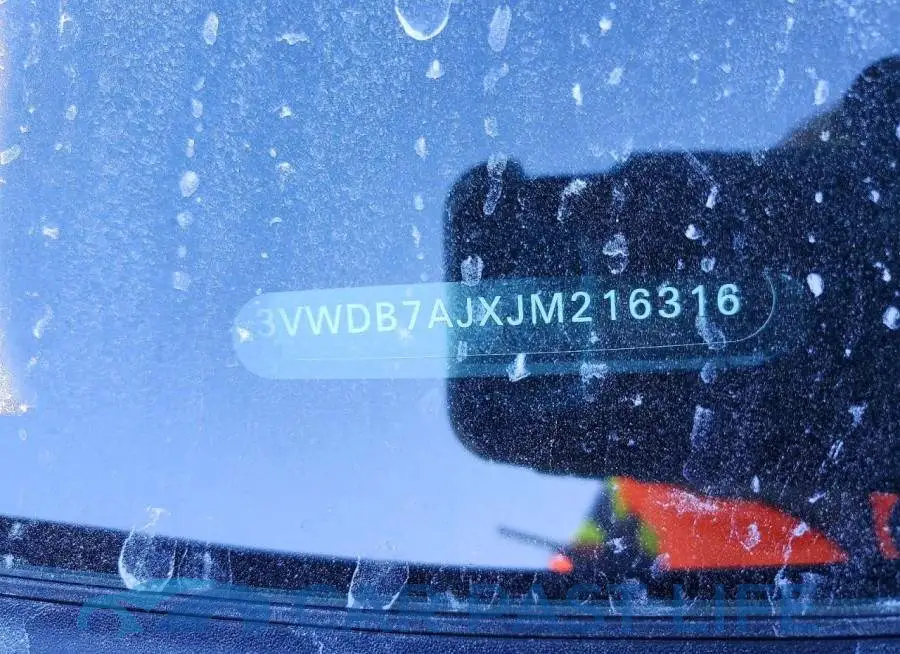 3VWDB7AJXJM216316# 12