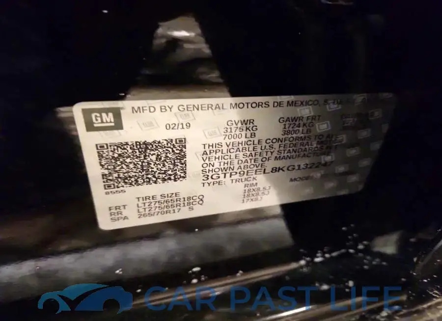 3GTP9EEL8KG132247# 12
