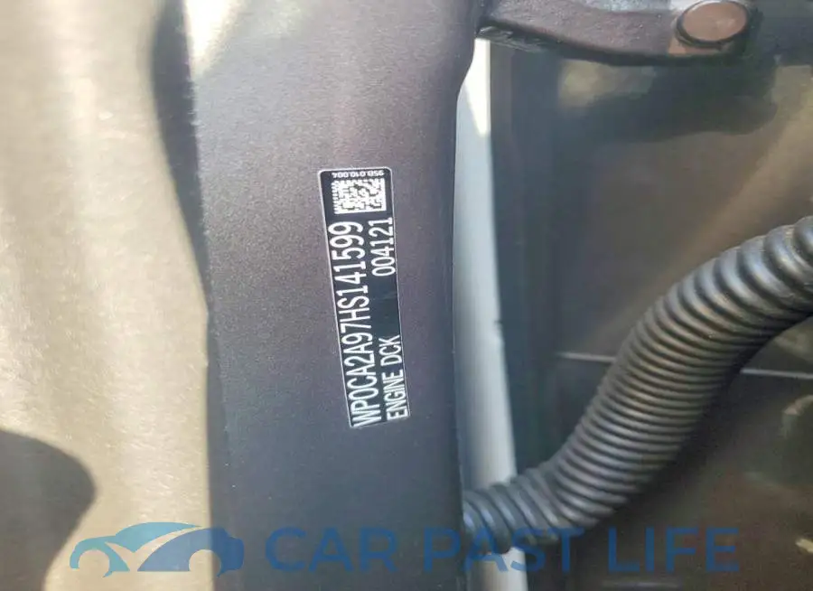 WP0CA2A97HS141599# 12