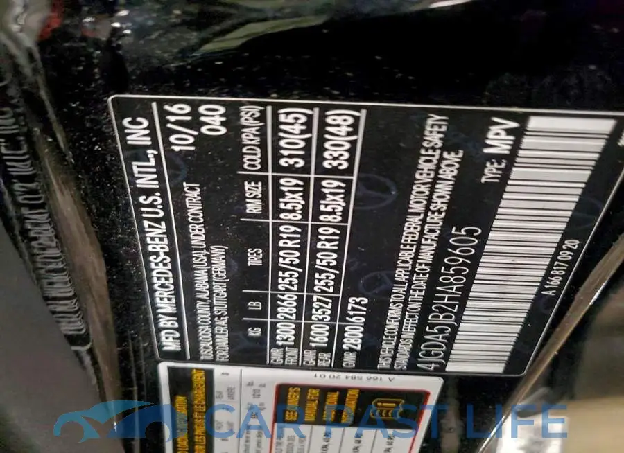 4JGDA5JB2HA859605# 13