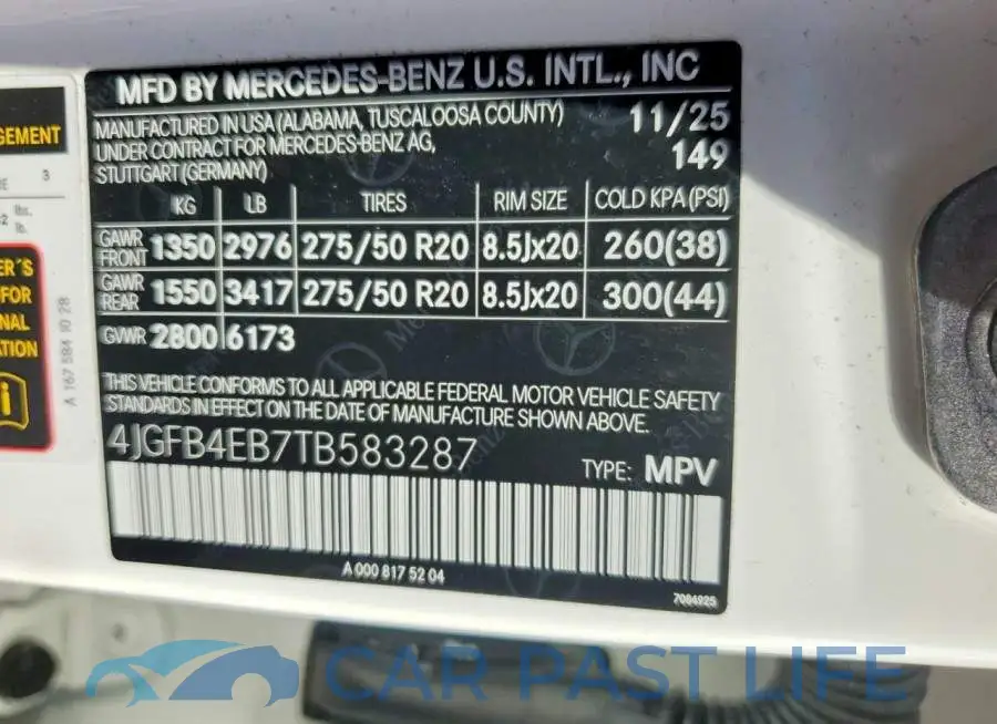 4JGFB4EB7TB583287# 13