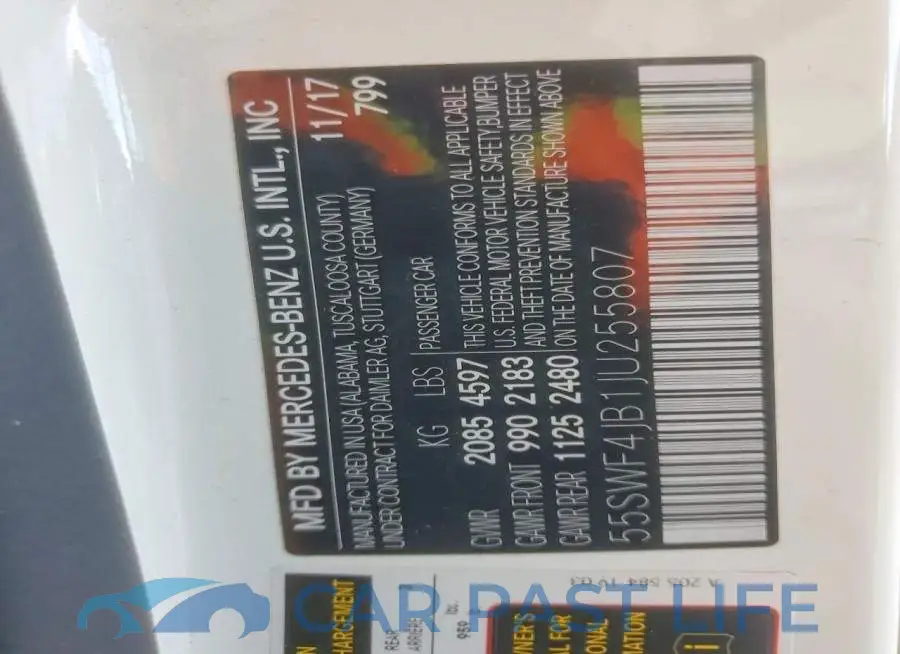 55SWF4JB1JU255807# 13