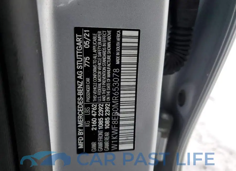 W1KWF8EB0MR653078# 12