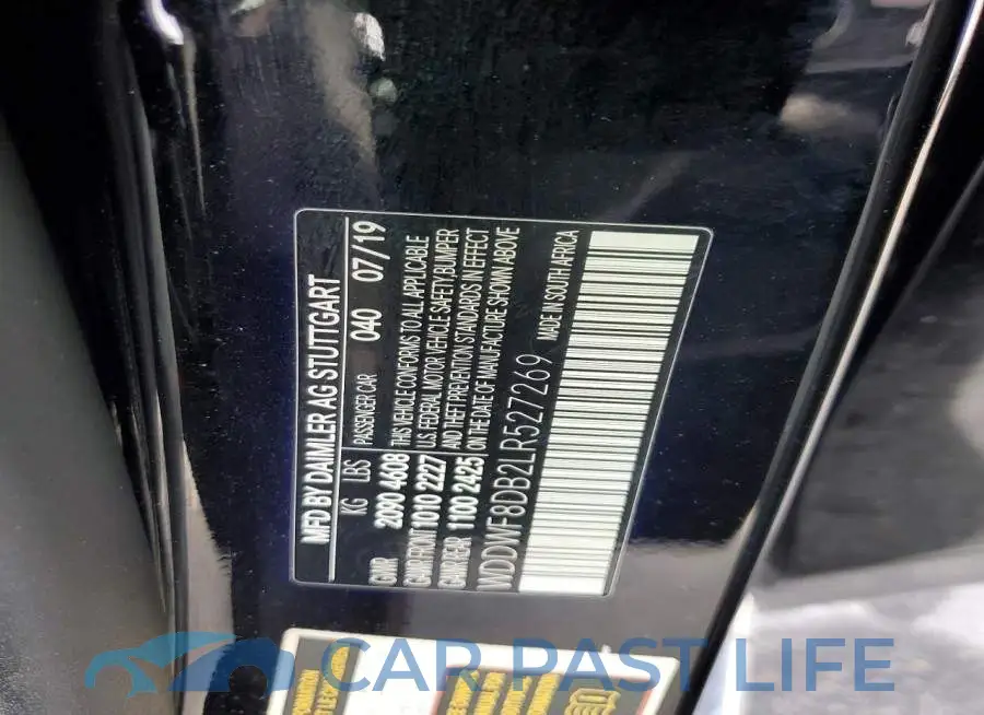 WDDWF8DB2LR527269# 12