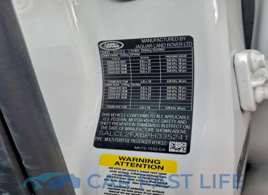 SALCL2FX6PH335241# 14