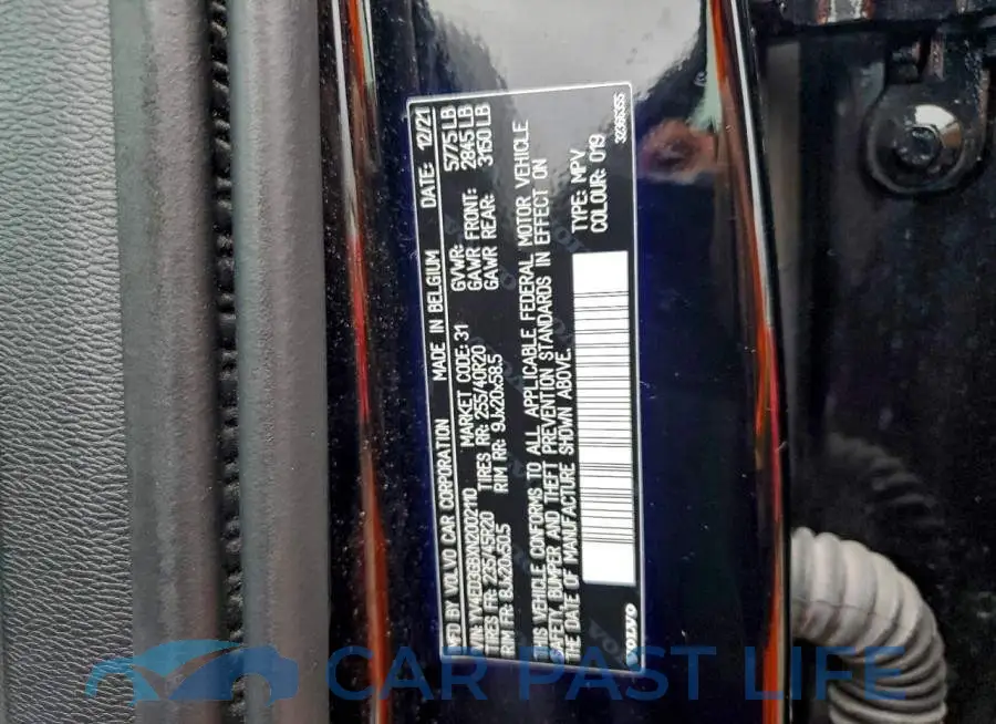 YV4ED3GBXN2002110# 13