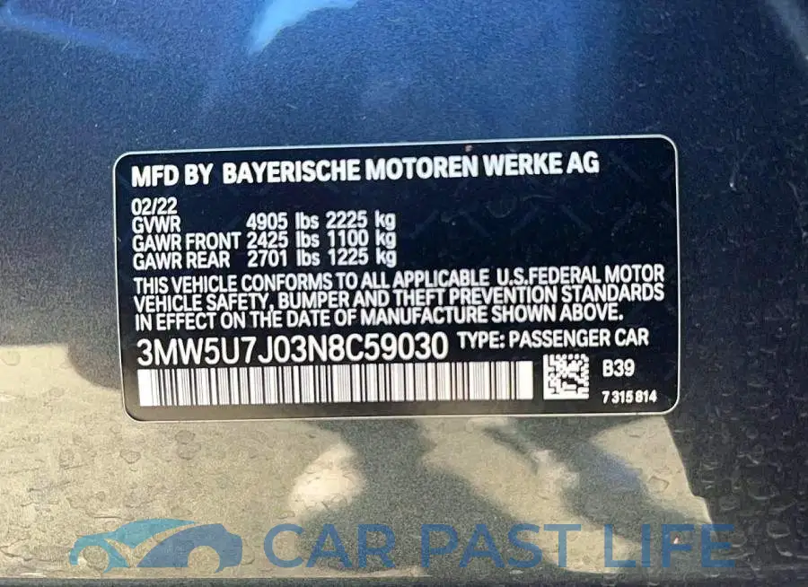 3MW5U7J03N8C59030# 10