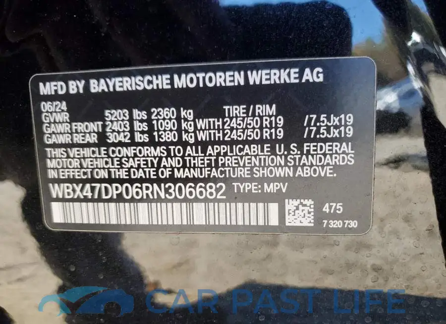 WBX47DP06RN306682# 13