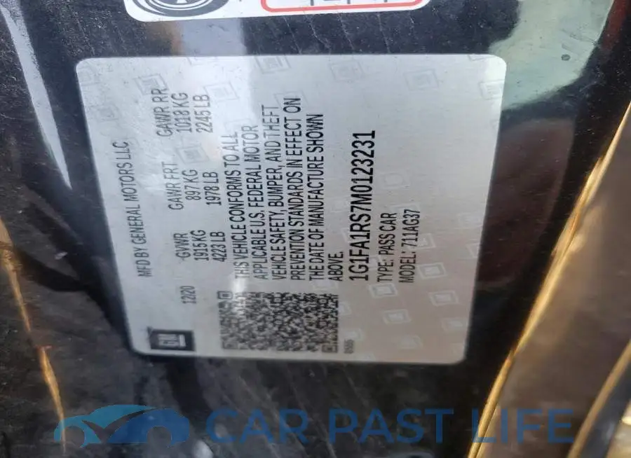 1G1FA1RS7M0123231# 13