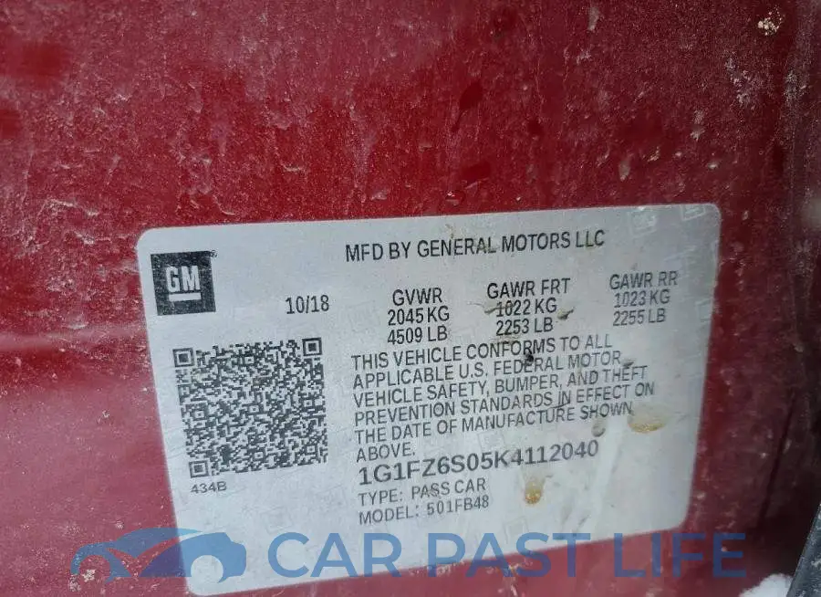 1G1FZ6S05K4112040# 12