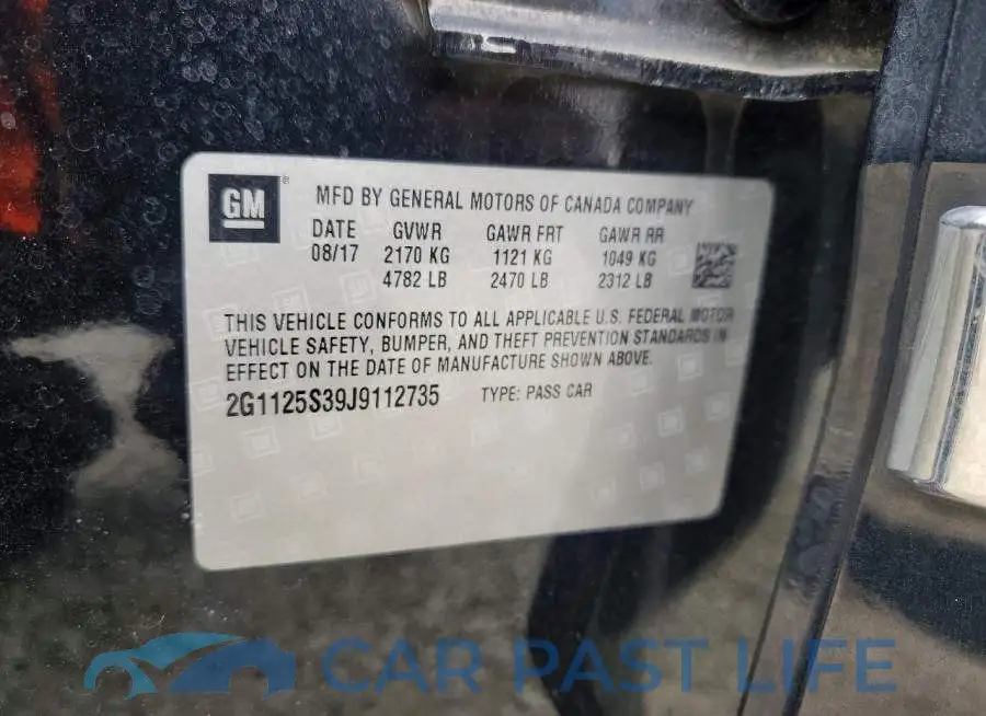 2G1125S39J9112735# 13